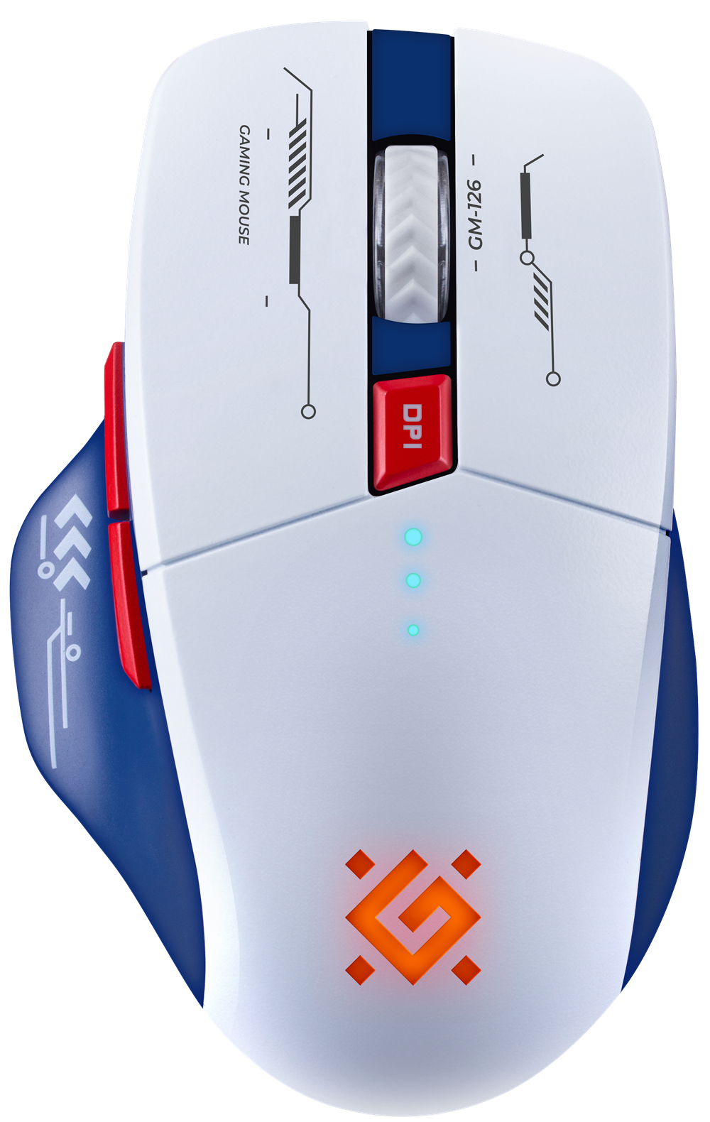 Мышь беспроводная игровая Defender Tisa GM-126 (52126) - Фото 1