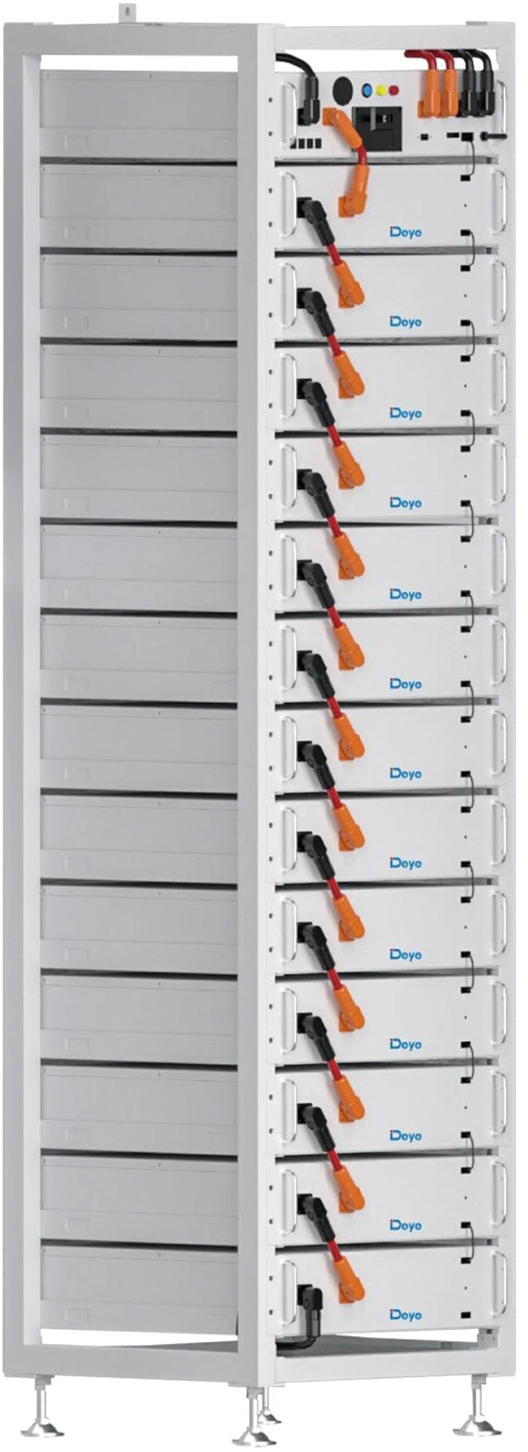 Система хранения энергии Deye BOS-A13, 99.84kW, 499.2V, 200Ah,LiFePO4, HVB1000V, RACK - Фото 1