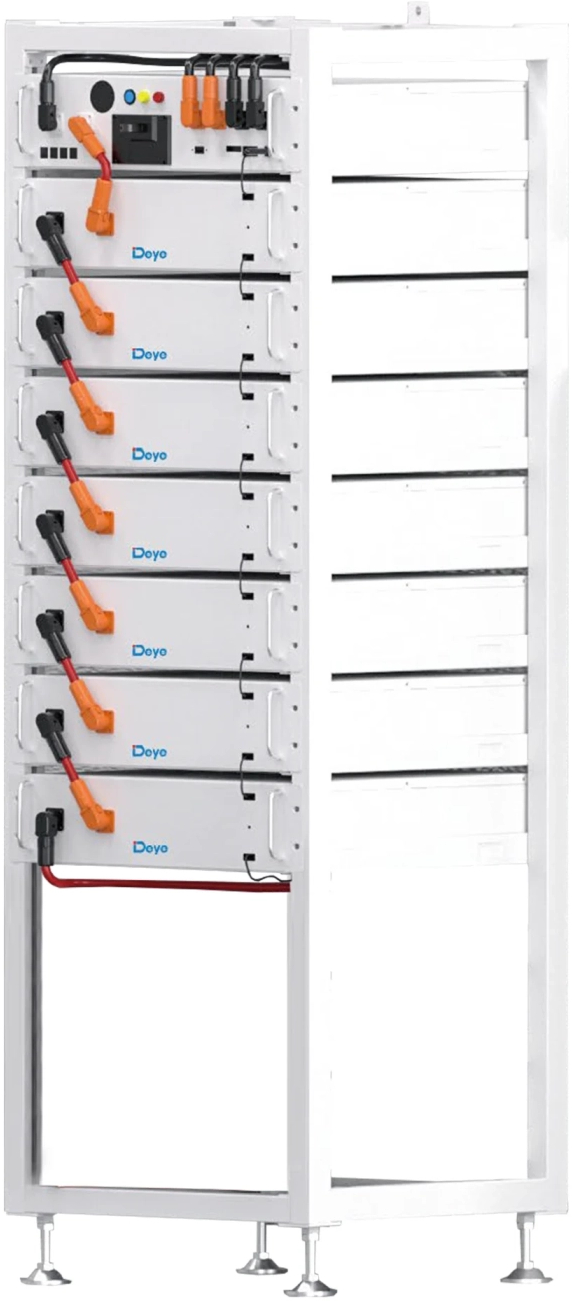 Система хранения энергии Deye BOS-A7, 53.76kW, 268.8V, 200Ah, LiFePO4, HVB1000V, RACK - Фото 1