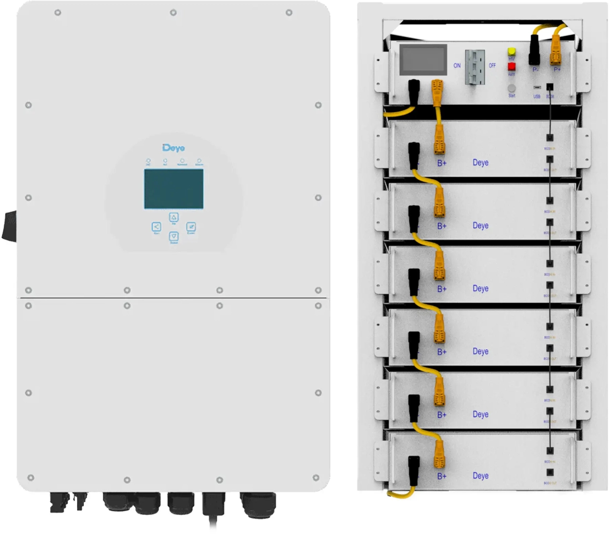 Система хранения энергии Deye SUN-15K-SG01HP3-EU-AM2-BOS-G6-30.72kW-LFP - Фото 1