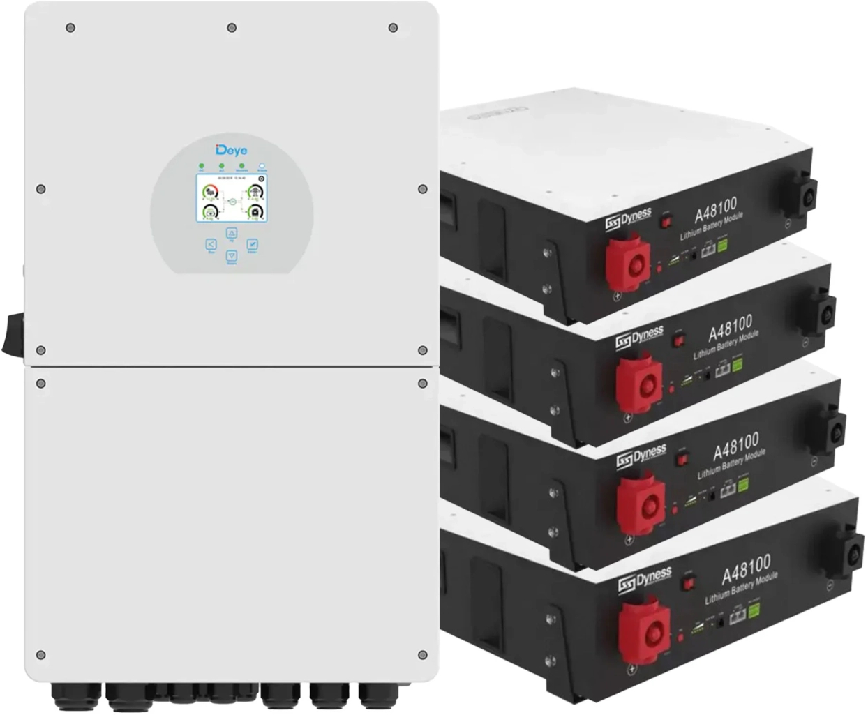 Система хранения энергии Deye SUN-16K-SG01LP1-EU-4DY19.2K-LFP-W - Фото 1