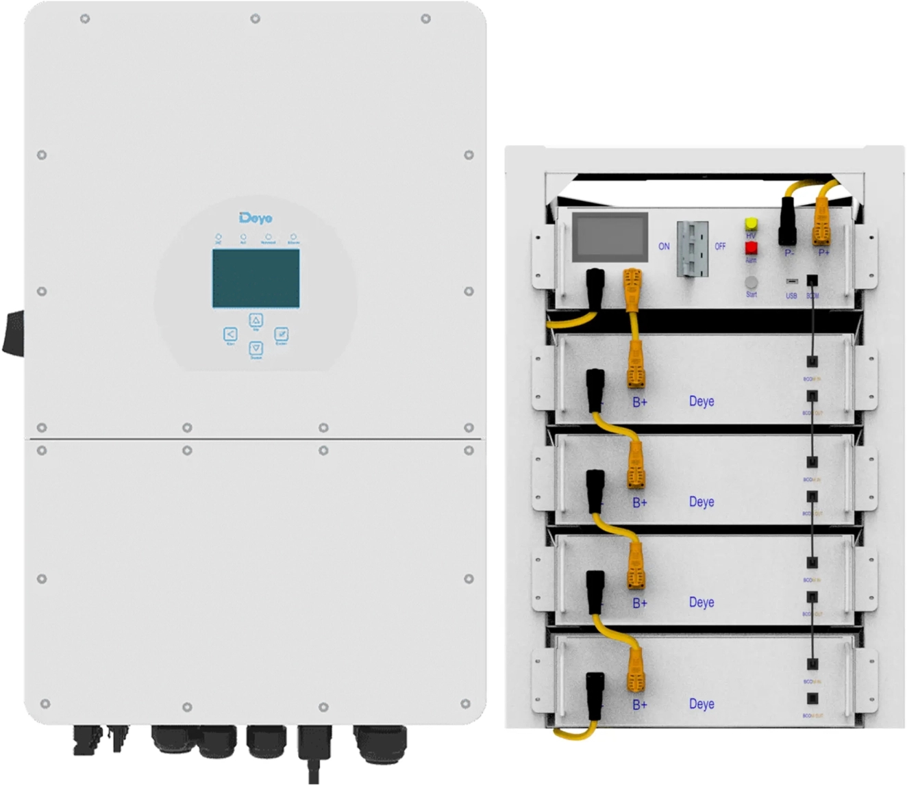 Система хранения энергии Deye SUN-20K-SG01HP3-EU-AM2-BOS-G4-20.48kW-LFP - Фото 1