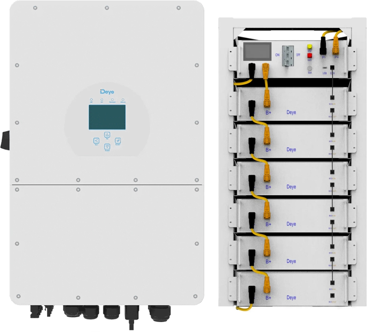 Система хранения энергии Deye SUN-20K-SG01HP3-EU-AM2-BOS-G6-30.72kW-LFP - Фото 1