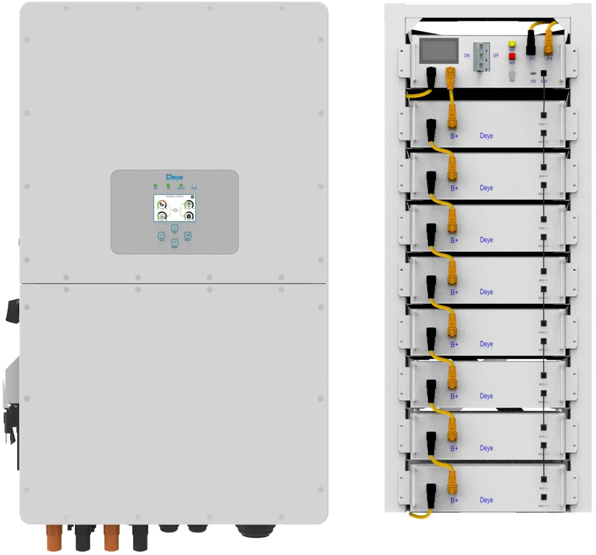 Система хранения энергии Deye SUN-30K-SG01HP3-EU-BM3-BOS-G8-40.96kW-LFP - Фото 1