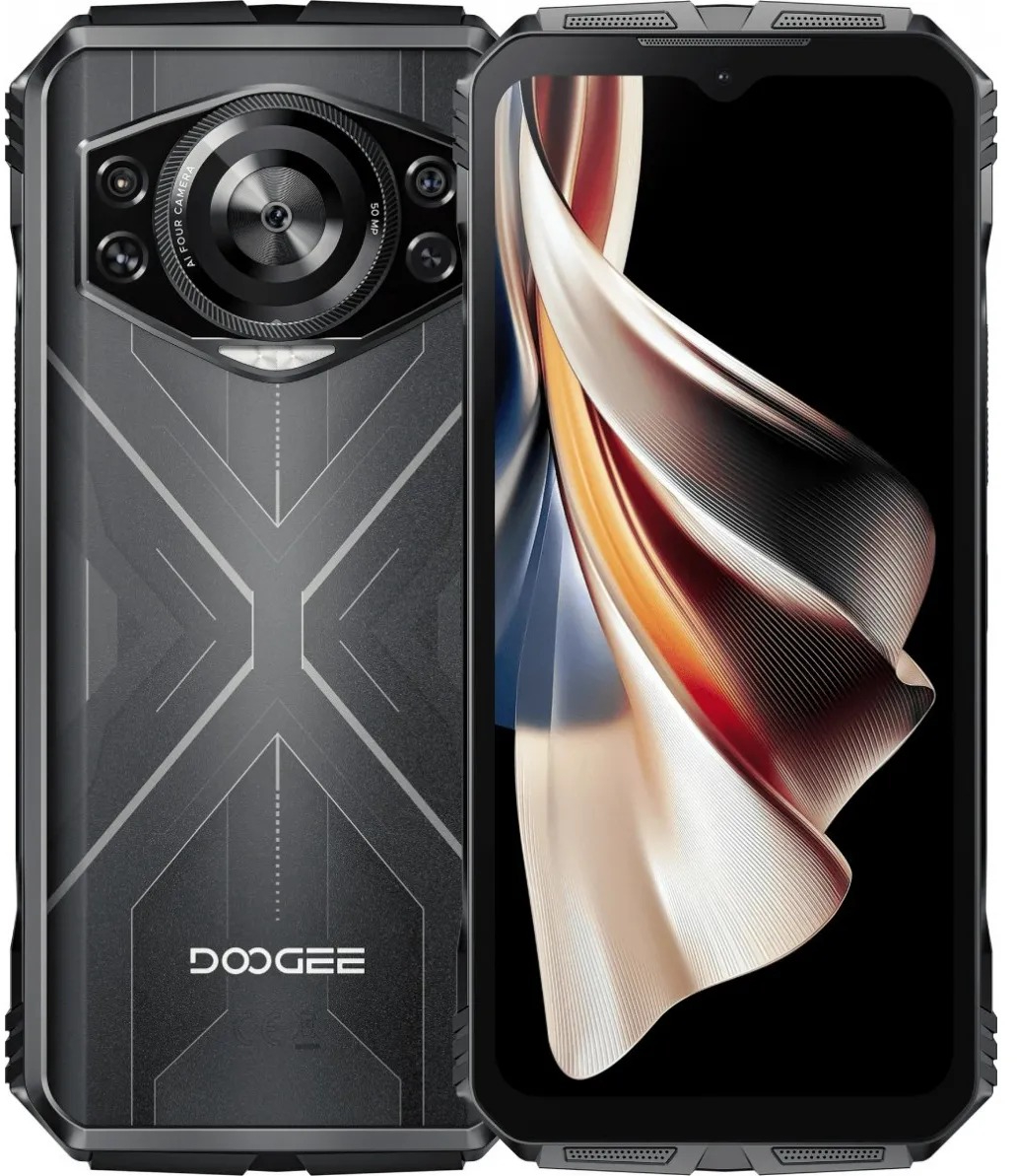 Смартфон Doogee S Cyber 8/256GB Black/Silver - Фото 1
