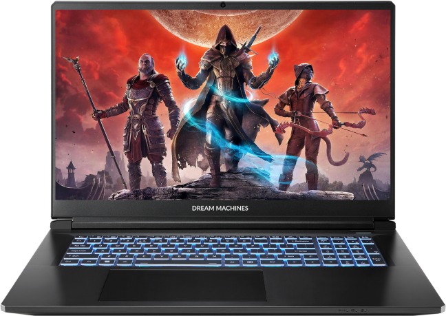 Ноутбук ігровий Dream Machines RAI7-350 (RT5060-17UA24) Black - Фото 1