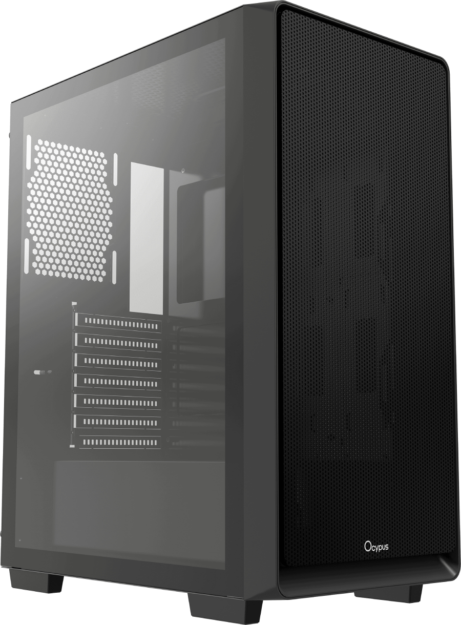 Купить Корпус OCYPUS ATX W/O PSU GAMMA C60 BK (GAMMA-C60-BKG000XX-GL) - Фото 1 Корпус OCYPUS ATX W/O PSU GAMMA C60 BK (GAMMA-C60-BKG000XX-GL) - Фото 1