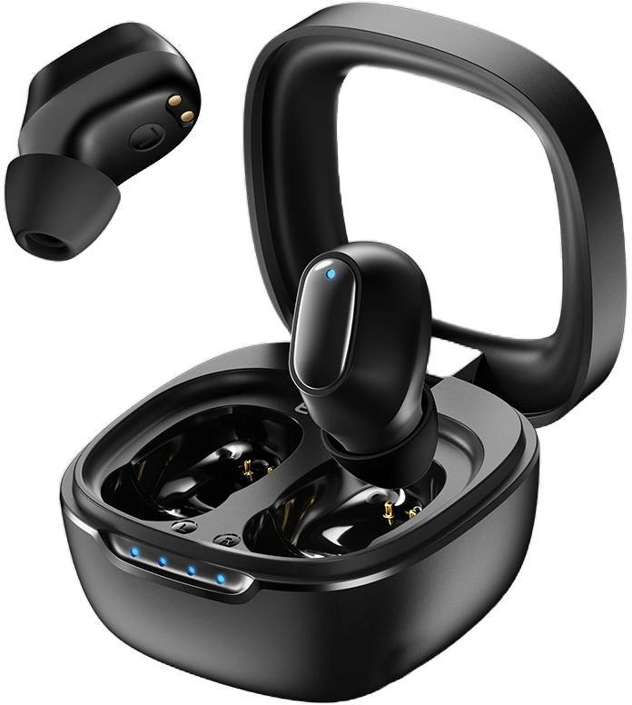 Навушники вкладиші бездротові TWS Essager Lingxin TWS Bluetooth earphones  Black (EEJTWS-LX01-Z) - Фото 1