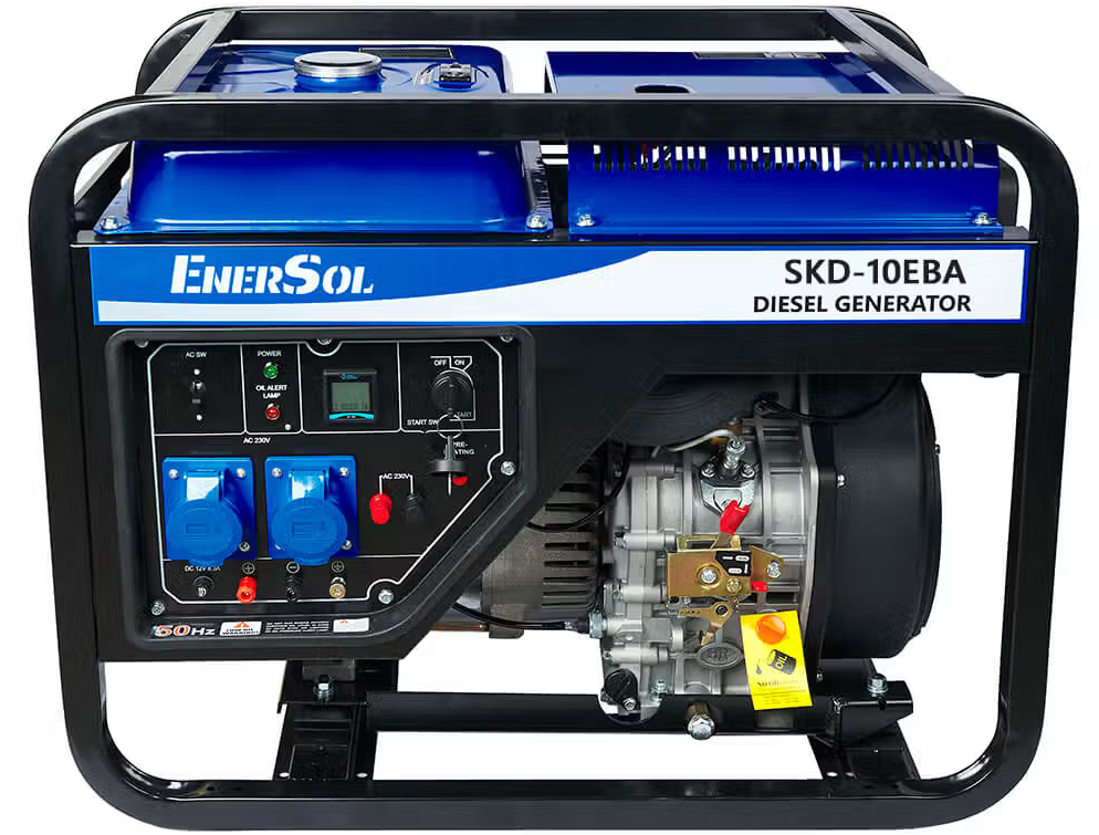 Генератор дизельный EnerSol SKD-10EBA - Фото 1