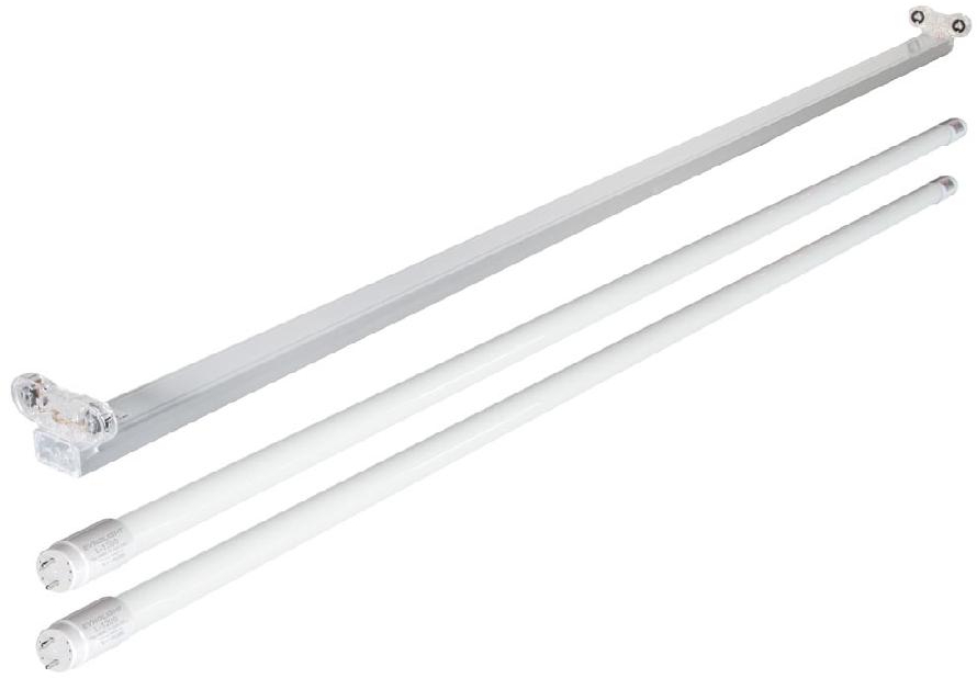Светодиодный светильник EVROLIGHT балка B-2-1200 и LED-лампи Т8 EVROLIGHT 18 Вт 6400К (000058972) - Фото 1