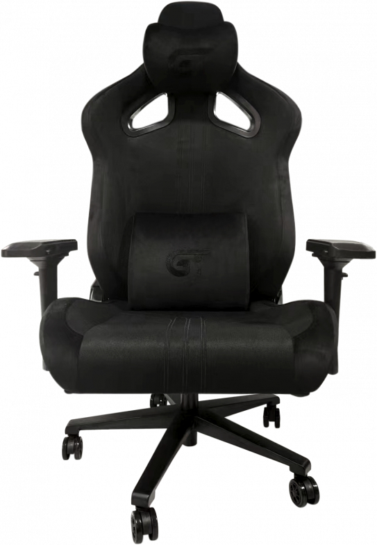 Крісло для геймерів GT Racer X-6120 Fabric Black - Фото 1