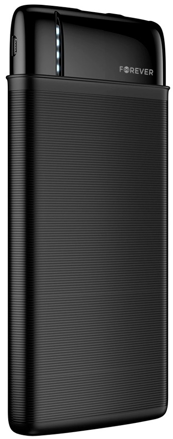 Батарея мобильная Forever 10000mAh Black (TB-100M) - Фото 1