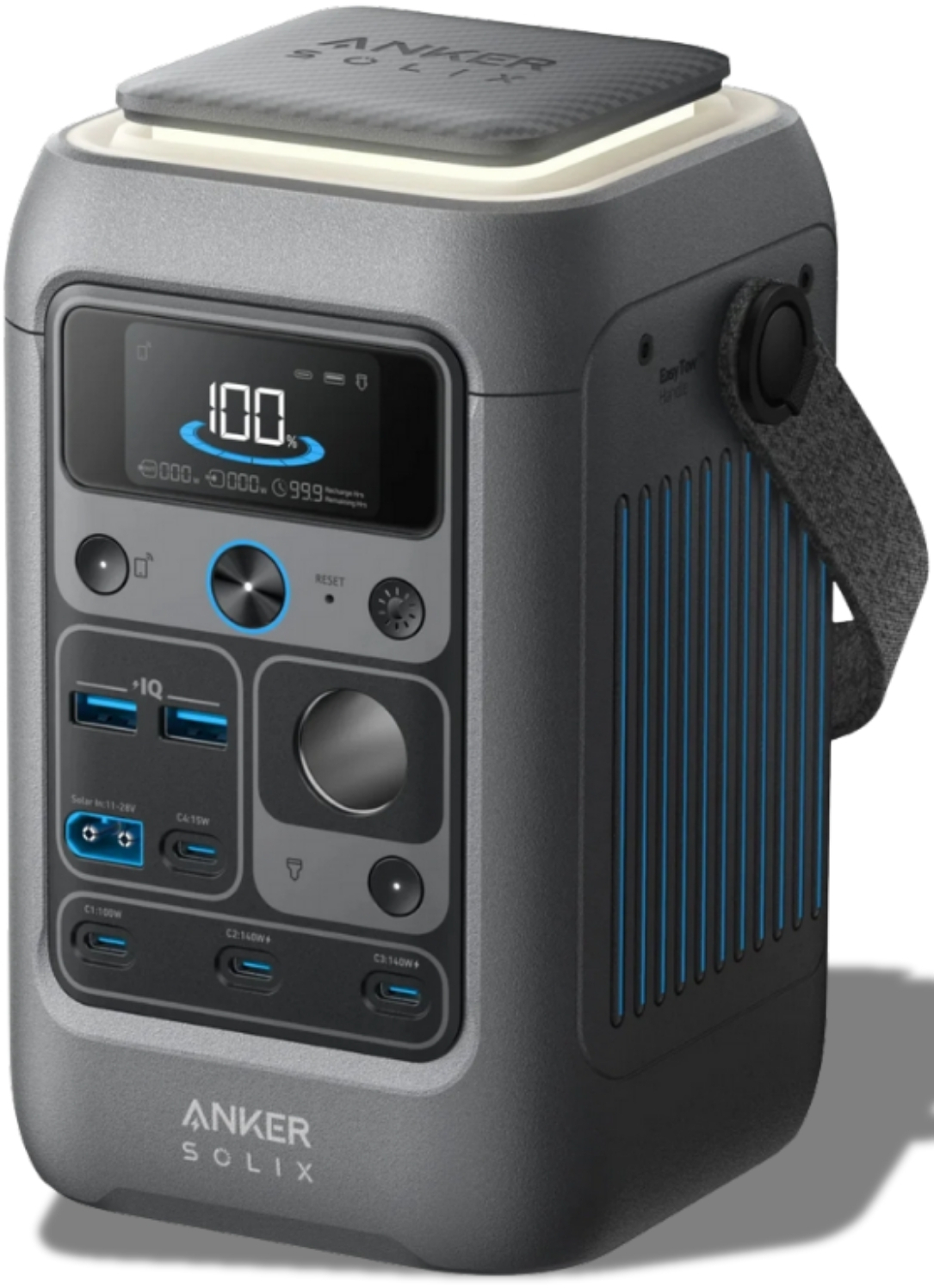 Купити Зарядна станція універсальна Anker Solix C300 DC з LiFePO4-батареєю (300W,288Wh) Black (714963) - Фото 1 Зарядна станція універсальна Anker Solix C300 DC з LiFePO4-батареєю (300W,288Wh) Black (714963) - Фото 1