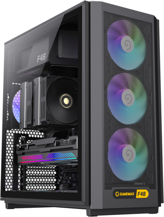 Корпус Gamemax F46 BK - Фото 1