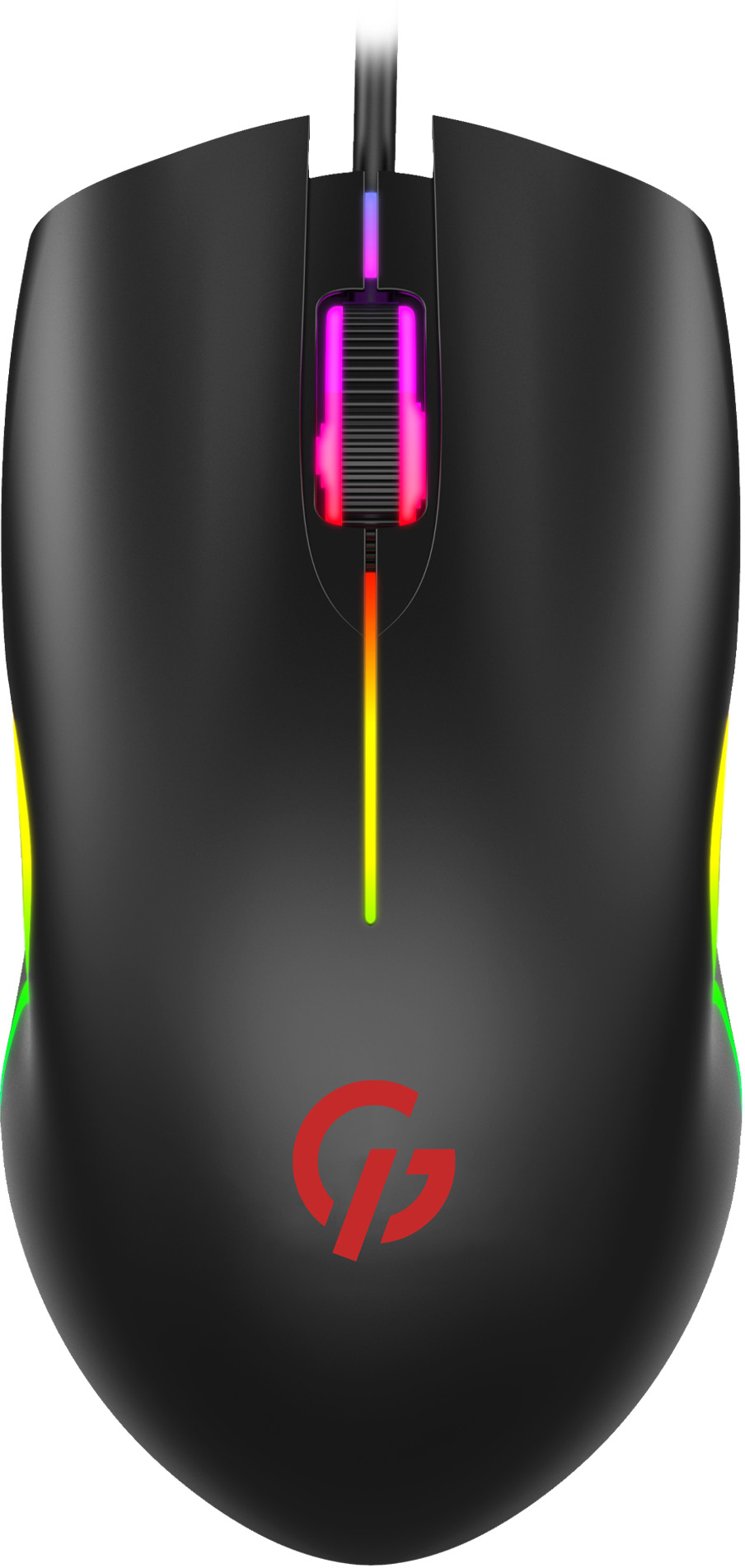 Мышь проводная игровая GamePro Black (GM117) USB - Фото 1