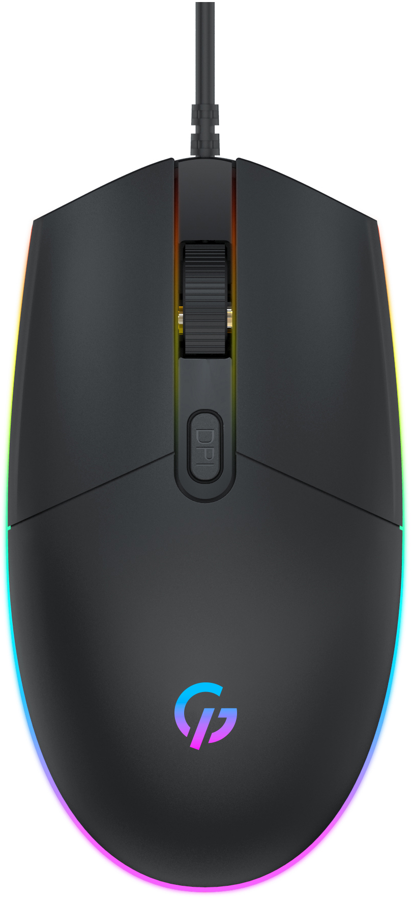 Мышь проводная игровая GamePro Black (GM152) USB - Фото 1