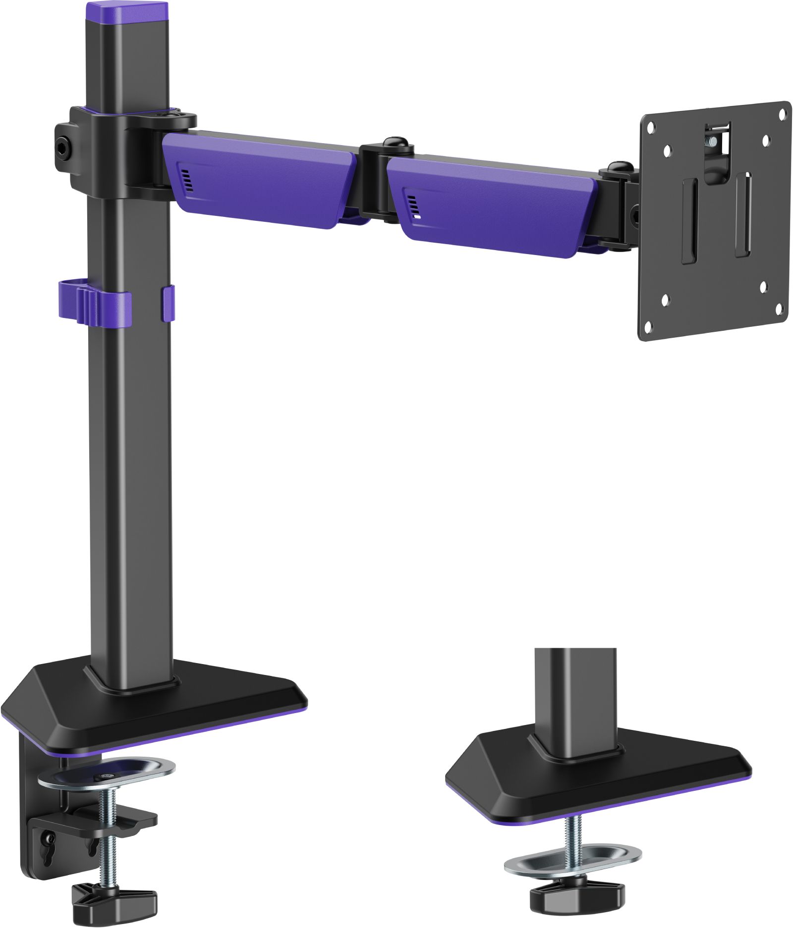 Крепление настольное GamePro MAG100V Black/Violet - Фото 1