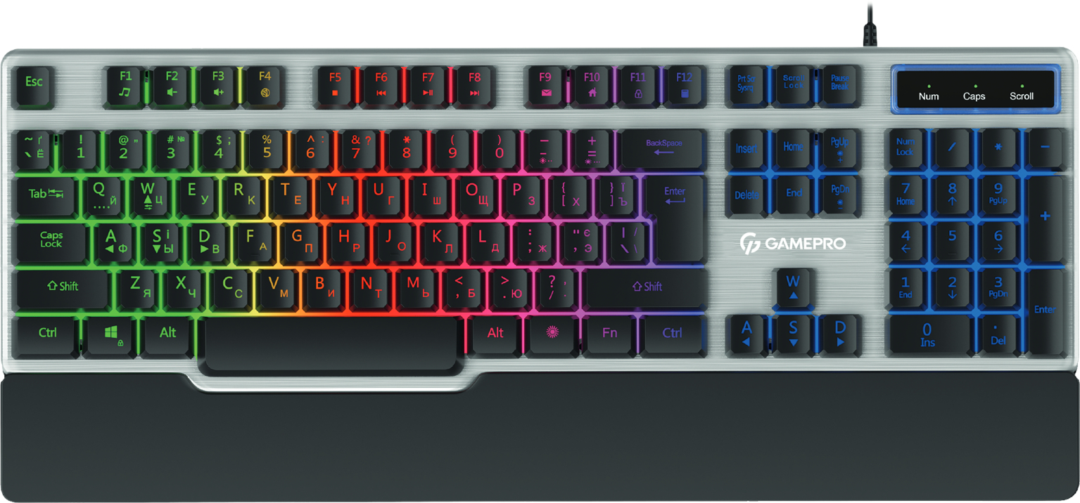 Клавиатура проводная игровая GamePro Stinger (GK599) - Фото 1