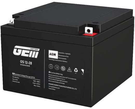 Аккумулятор для ИБП GEM BATTERY 12V (GS 12-28) - Фото 1