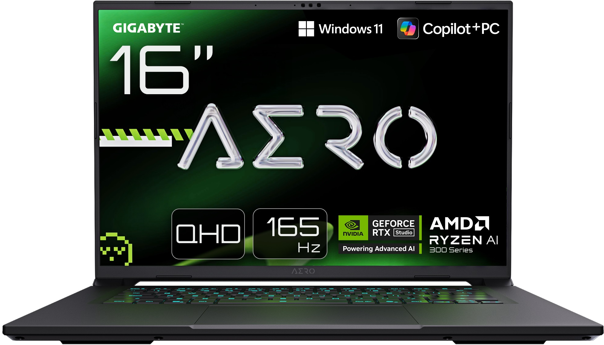 Ноутбук Gigabyte Aero X16 EG61H (1TH93UAC94AH) Space Gray - Фото 1