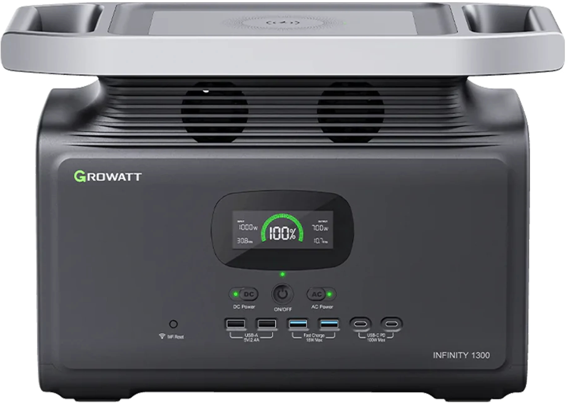 Зарядная станция универсальная Growatt Infinity 1300 1800W 1382Wh (PPSL00.0000500LS0) - Фото 1