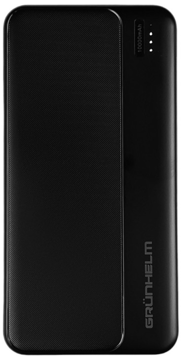Батарея мобильная Grunhelm 20.000 mAh Black (GP-20B) - Фото 1