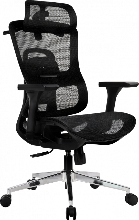 Крісло офісне GT Racer B-568-1 Black - Фото 1