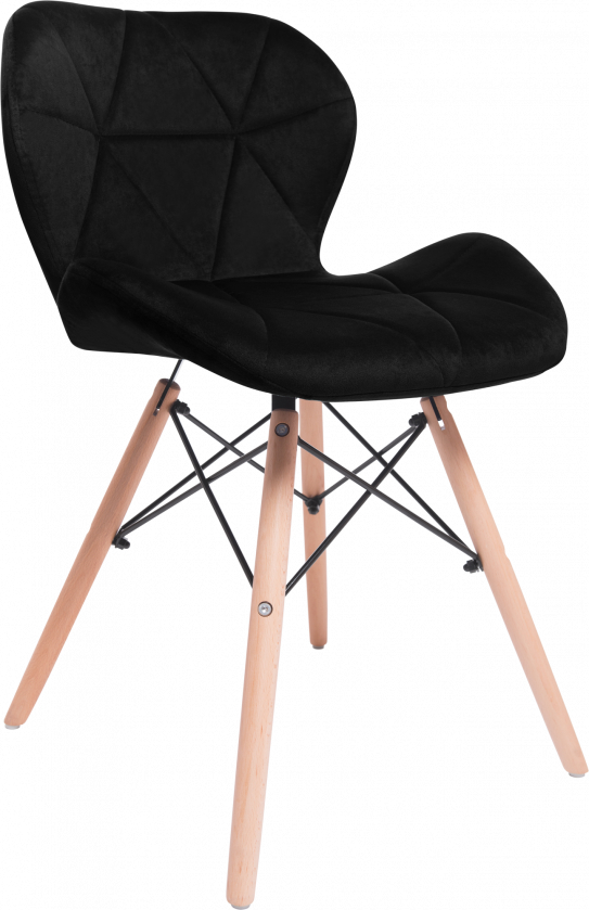 Стул кухонный GT Racer X-D27 Velvet Black - Фото 1