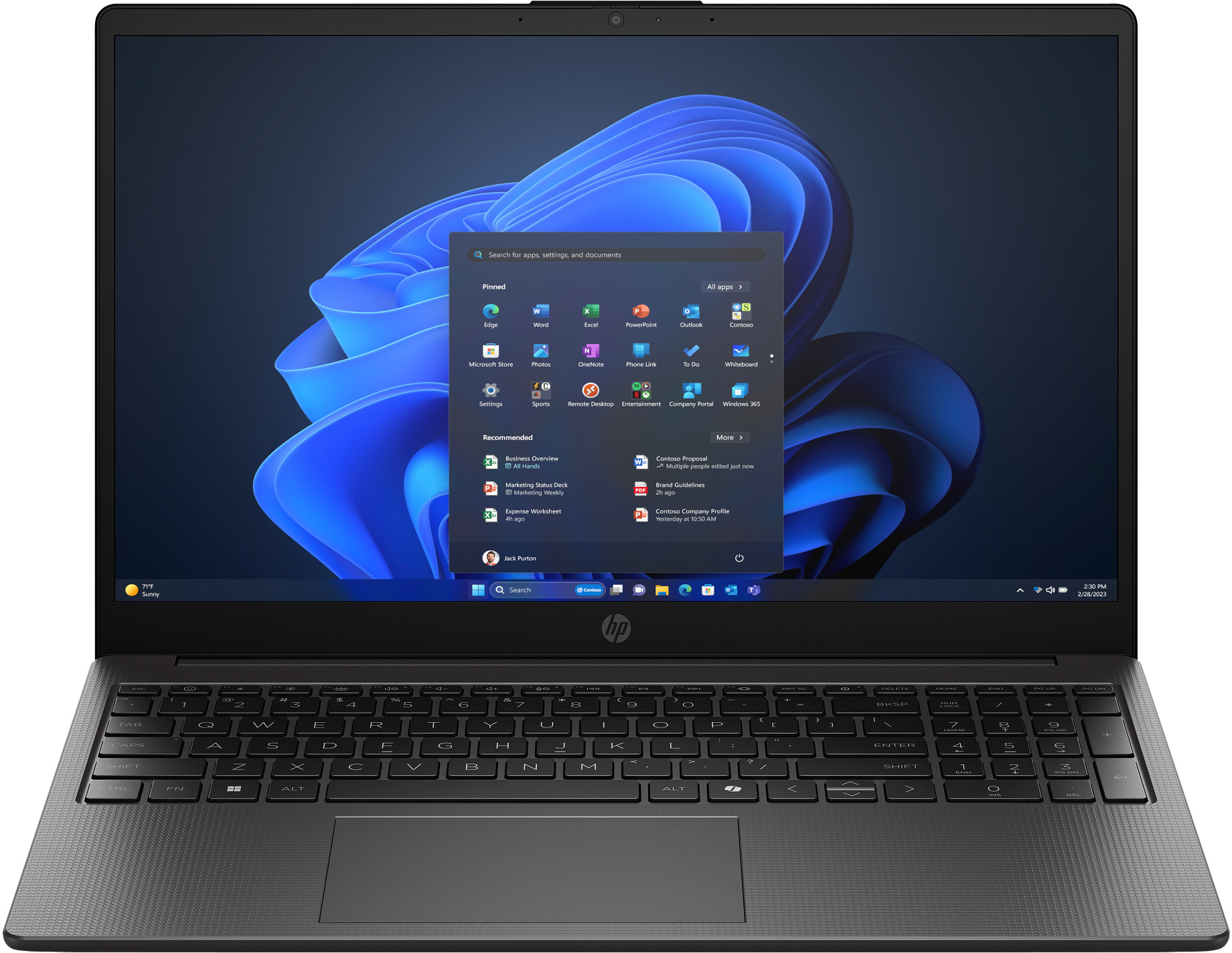 Ноутбук HP 255R-G10 (C68ZYET) Black - Фото 1