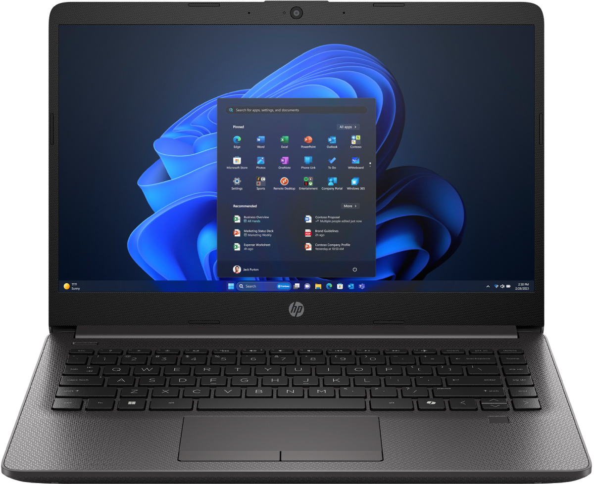 Ноутбук HP 240R G9 (C38KPAT) Dark  Silver - Фото 1