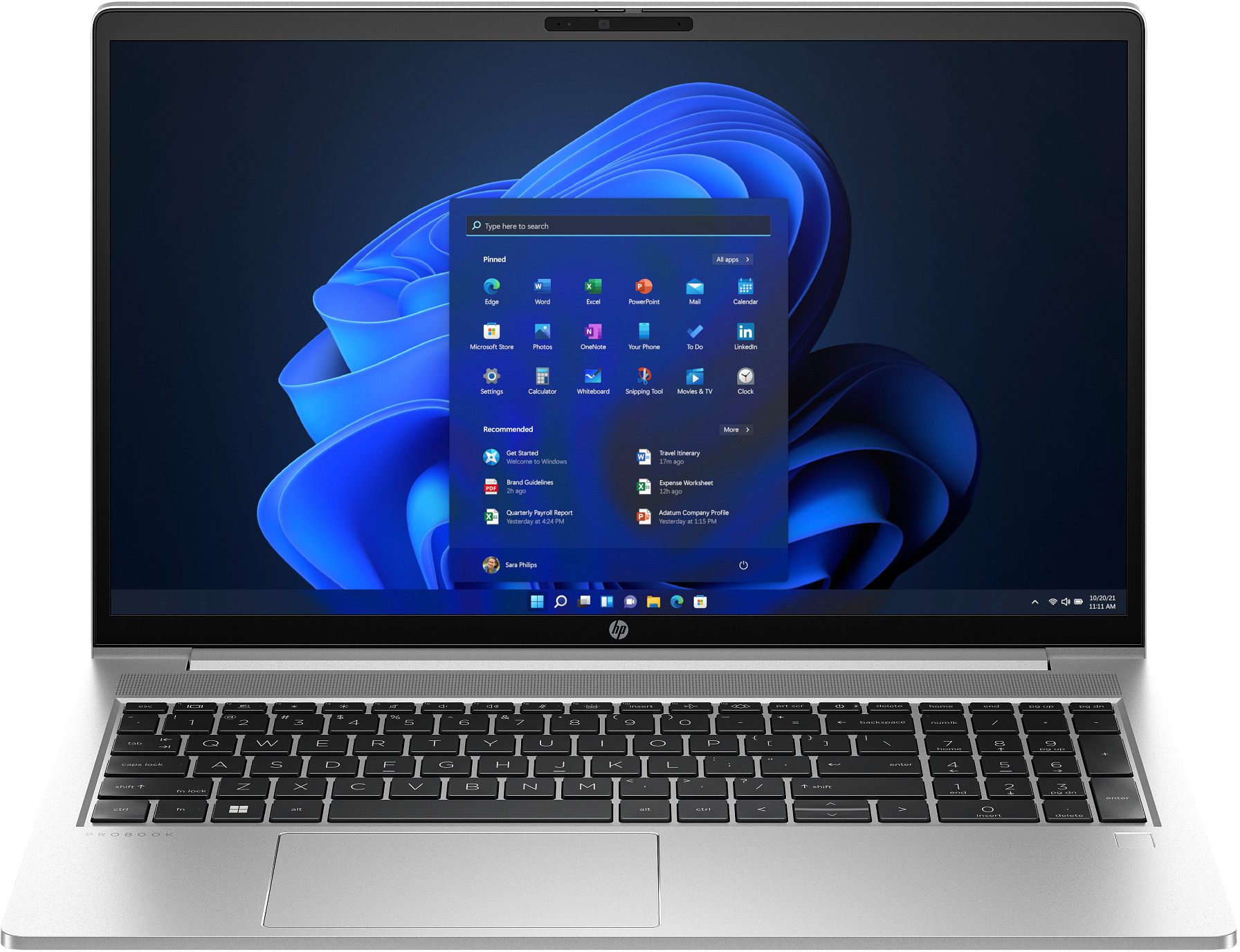 Ноутбук HP ProBook 455 G10 (AK9R7AT) Silver - Фото 1