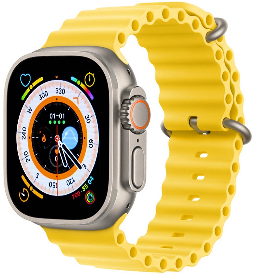 Смарт-часы Aura X4 ProMax 53mm Yellow (SWAX453Y) - Фото 1