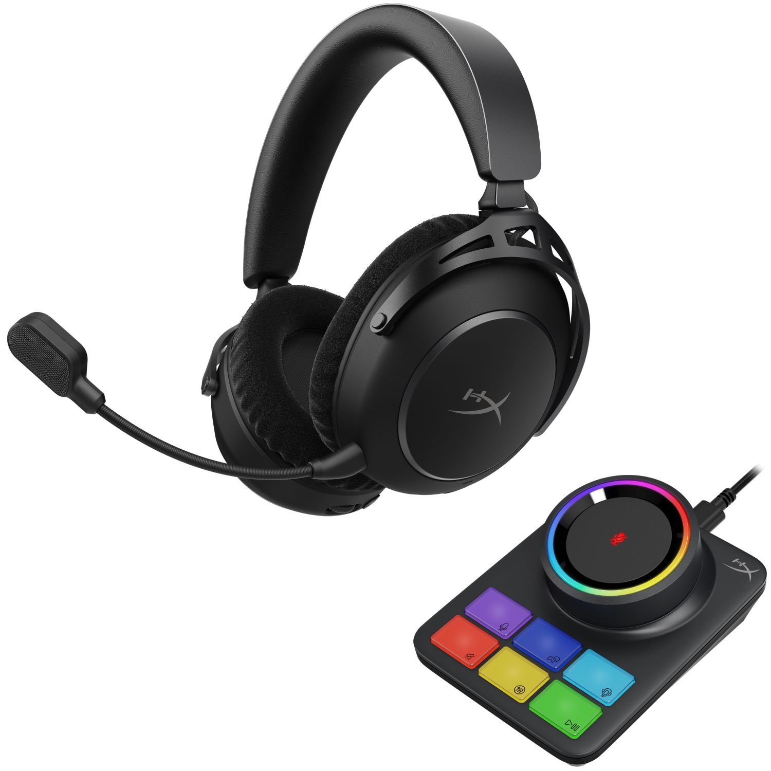 Гарнитура беспроводная игровая HyperX Cloud Alpha 2 Wireless Black (AJ5C7AA) - Фото 1