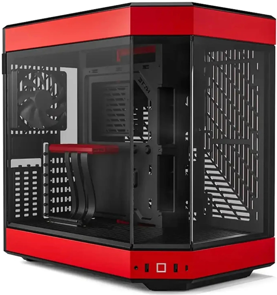 Корпус Hyte Y60 Black-Red (CS-HYTE-Y60-BR) - Фото 1