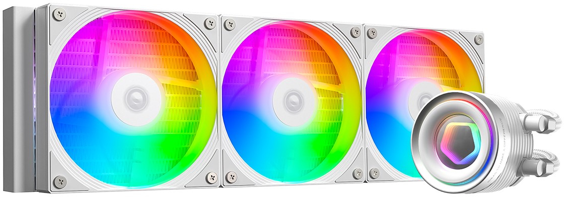 Водяная система охлаждения ID-Cooling FX360 INF White - Фото 1