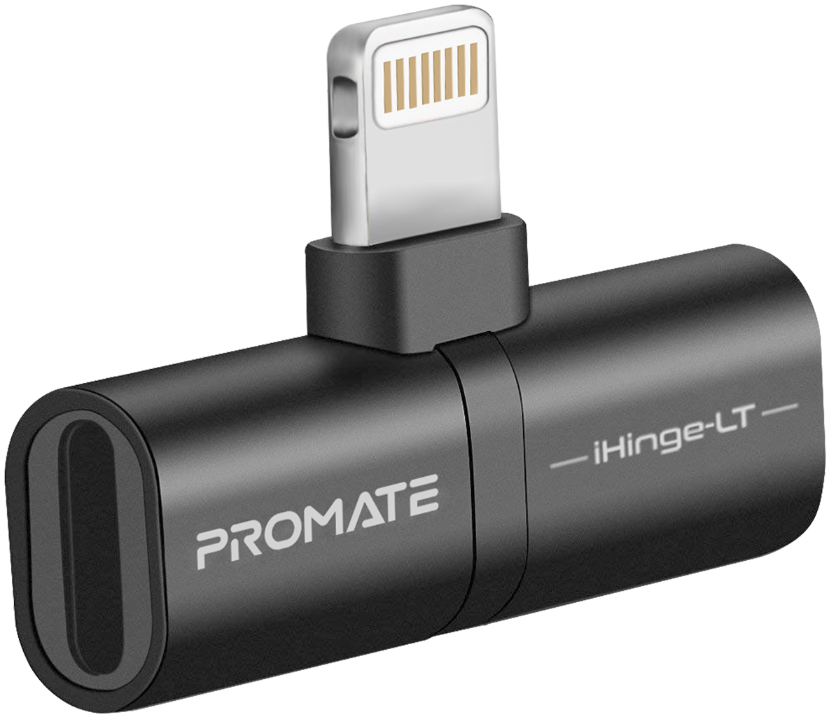 Хаб USB Promate Ihinge-lt.Black - Фото 1