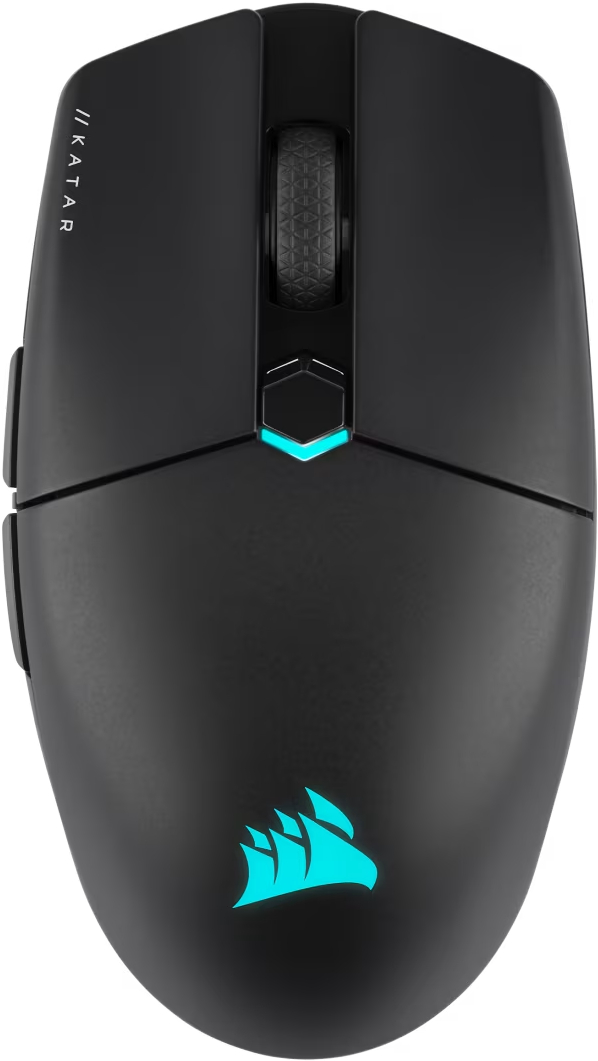 Мышь беспроводная игровая Corsair KATAR Elite Wireless Gaming Black (CH-931C111-EU) - Фото 1