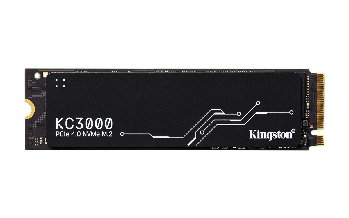 SSD-накопитель внутренний Kingston KC3000 512GB M.2 2280 PCIe 4.0 x4 NVMe 3D TLC (SKC3000S/512G) - Фото 1