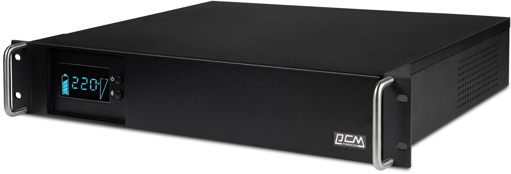 Джерело безперебійного живлення Powercom KIN-1200AP RM (2U) IEC - Фото 1