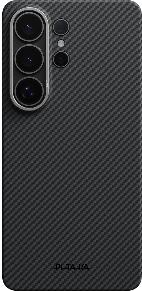 Купити Чохол для смартфону Pitaka Edge Ultra-Slim Case Classic Twill 600D Black/Grey for Samsung Galaxy S26 Ultra (KS2601U) - Фото 1 Чохол для смартфону Pitaka Edge Ultra-Slim Case Classic Twill 600D Black/Grey for Samsung Galaxy S26 Ultra (KS2601U) - Фото 1