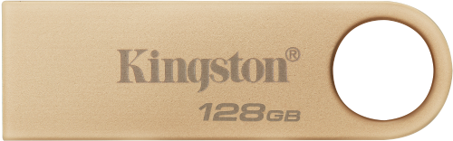 Флеш USB Kingston DT SE9 G3 128GB USB 3.2 Gold (DTSE9G3/128GB) - Фото 1