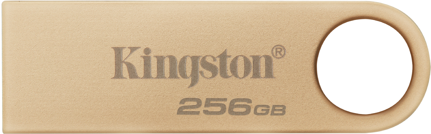 Флеш USB Kingston DT SE9 G3 256GB USB 3.2 Gold (DTSE9G3/256GB) - Фото 1