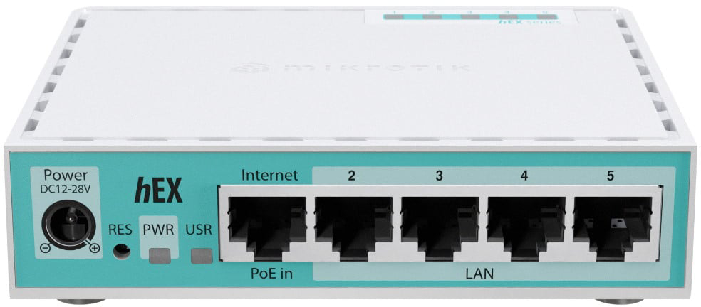 Маршрутизатор интернет LAN MikroTik hEX refresh 2024 (E50UG) - Фото 1