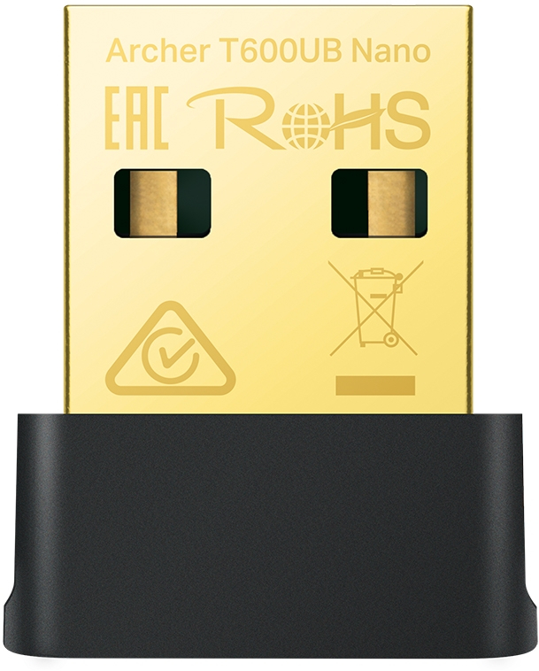 USB-адаптер мережі WiFi TP-Link Archer T600UB Nano - Фото 1