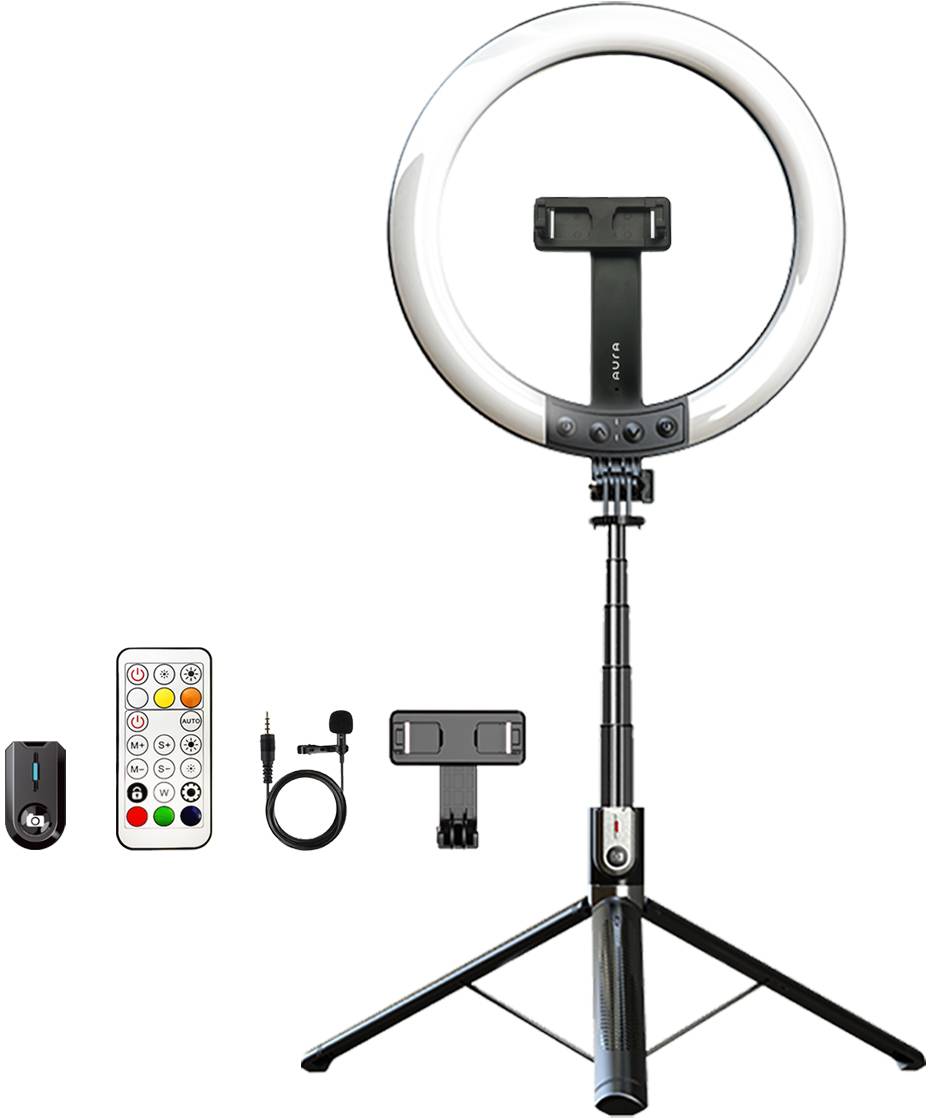 Набор для блогера Aura Blogger LED Pro-100 Black (KBABLP100B) - Фото 1