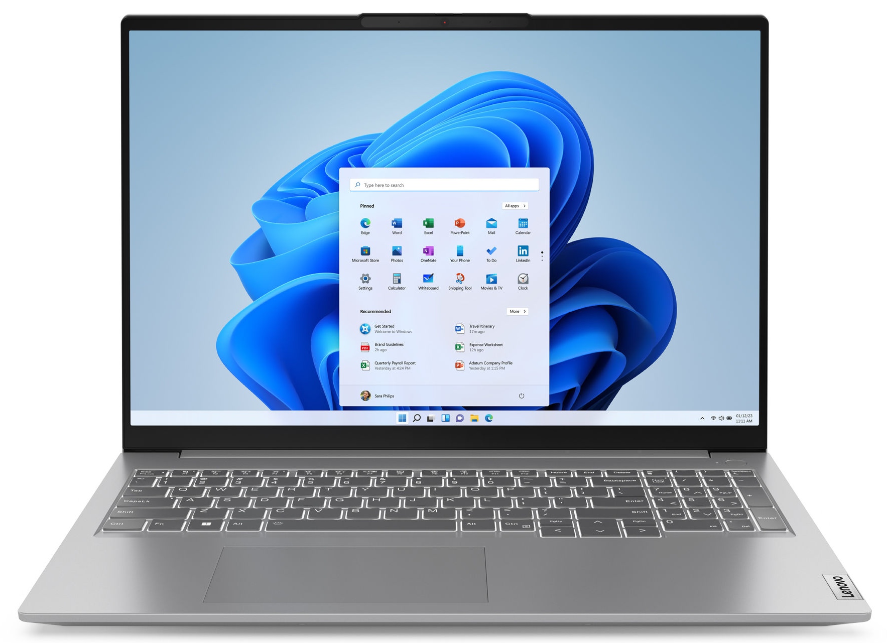 Ноутбук Lenovo ThinkBook 16 G6 ABP (21KK0082RA) Arctic Grey - Фото 1