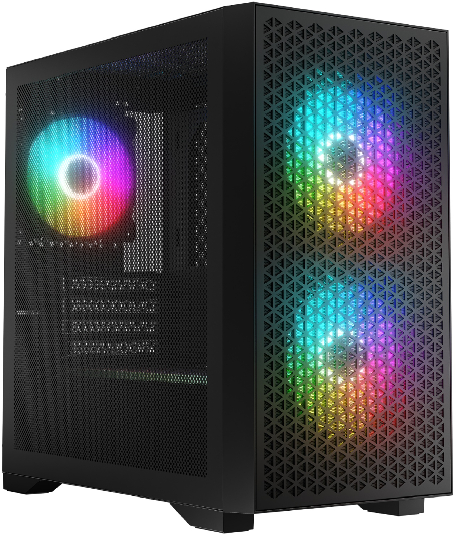 Корпус Logic Concept DART PRO ARGB MINI BLACK MESH fans 3x120mm без БП (AM-DART-PRO-ARGB-10) - Фото 1