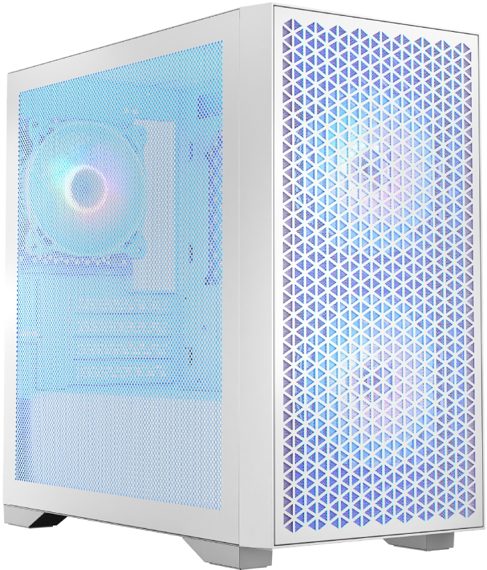 Корпус Logic Concept DART PRO ARGB MINI WHITE MESH fans 3x120mm без БП (AM-DART-PRO-ARGB-20) - Фото 1
