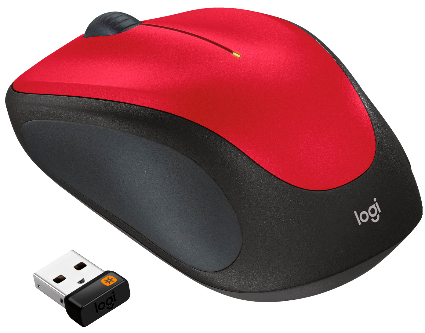 Миша бездротова Logitech M235 WL Red (910-002496) - Фото 1