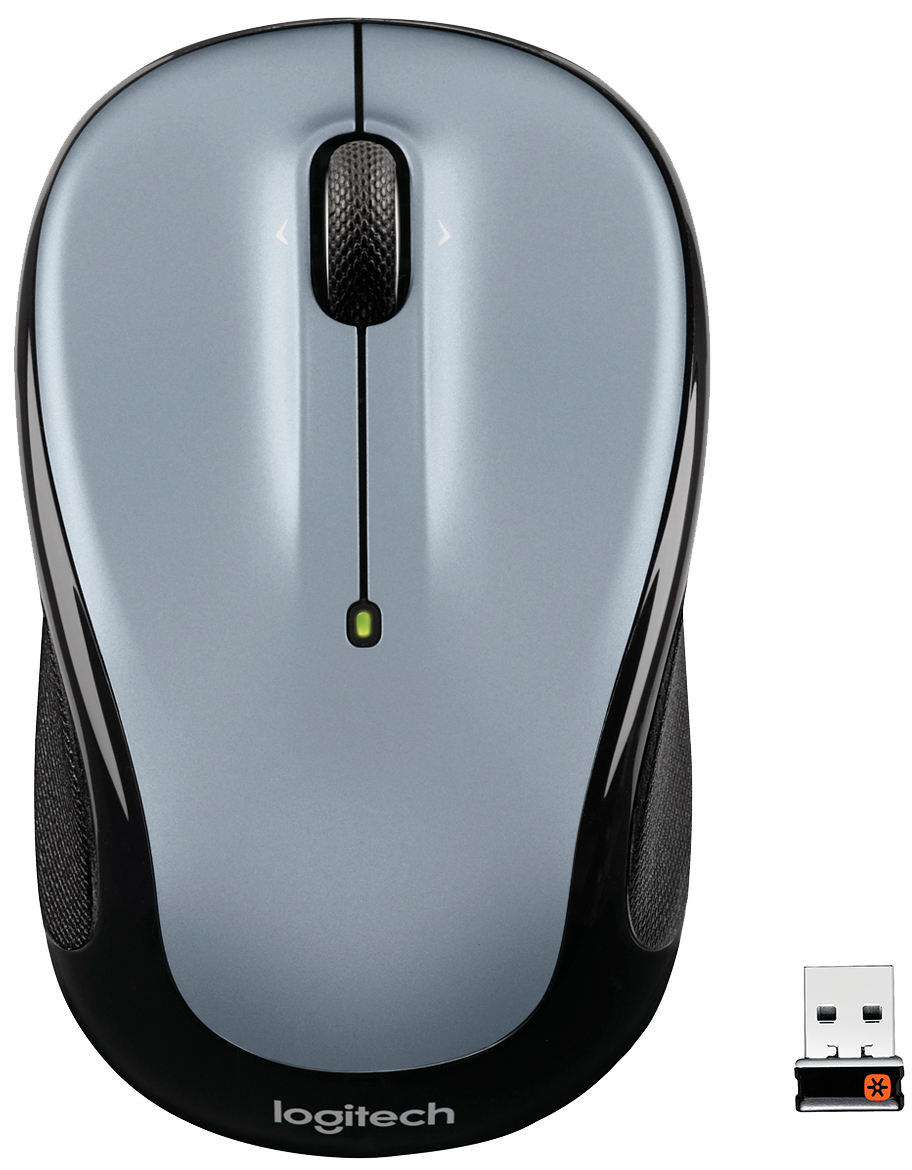 Мышь беспроводная Logitech M325s Light Silver (910-006813) - Фото 1